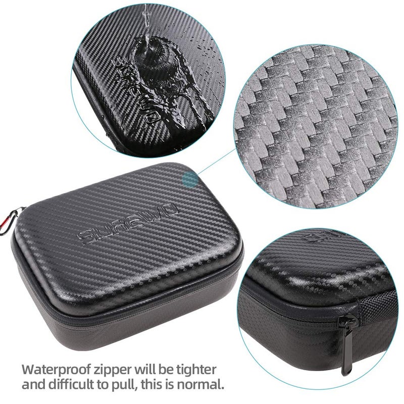 SUREWO Hard Case for GoPro Cameras Carrying Case For Gopro Hero 13/12/11/10/9/8/7/AKASO EK7000/AKASO Brave 4 4K /AKASO V50X and Other Action Cameras (Small) - Image 5