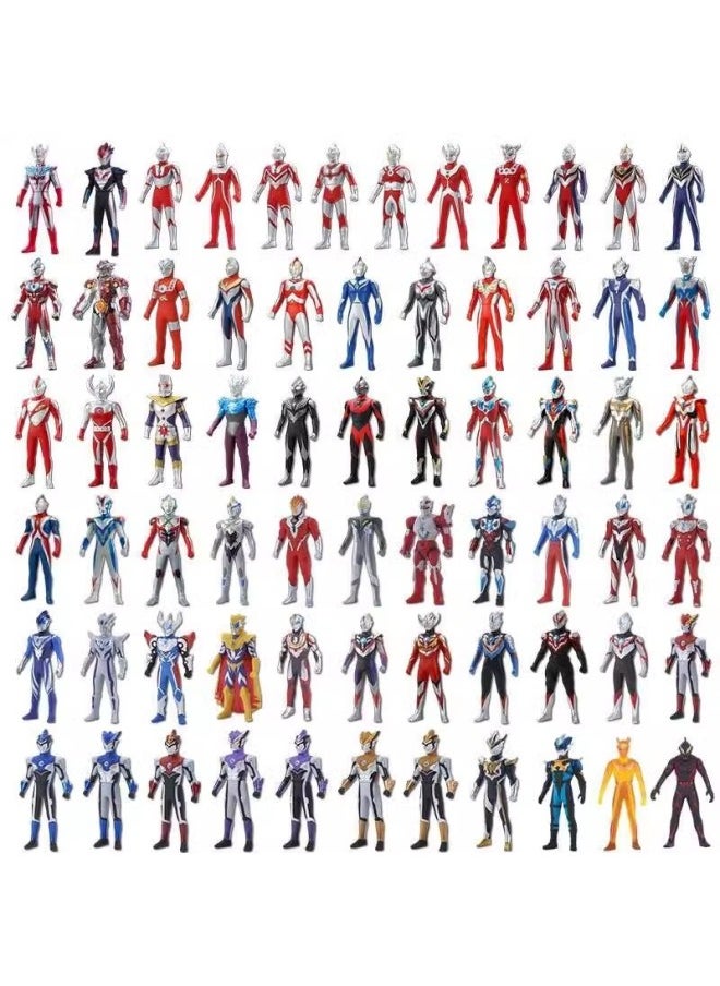 Generic Soft Glue Monster Toy Blazer Monster Full Series Action Figure Children's Toy Soft Glue-Color:104 Runaway King Of Fred (full Body Sprayed With Gold)  - Image 4