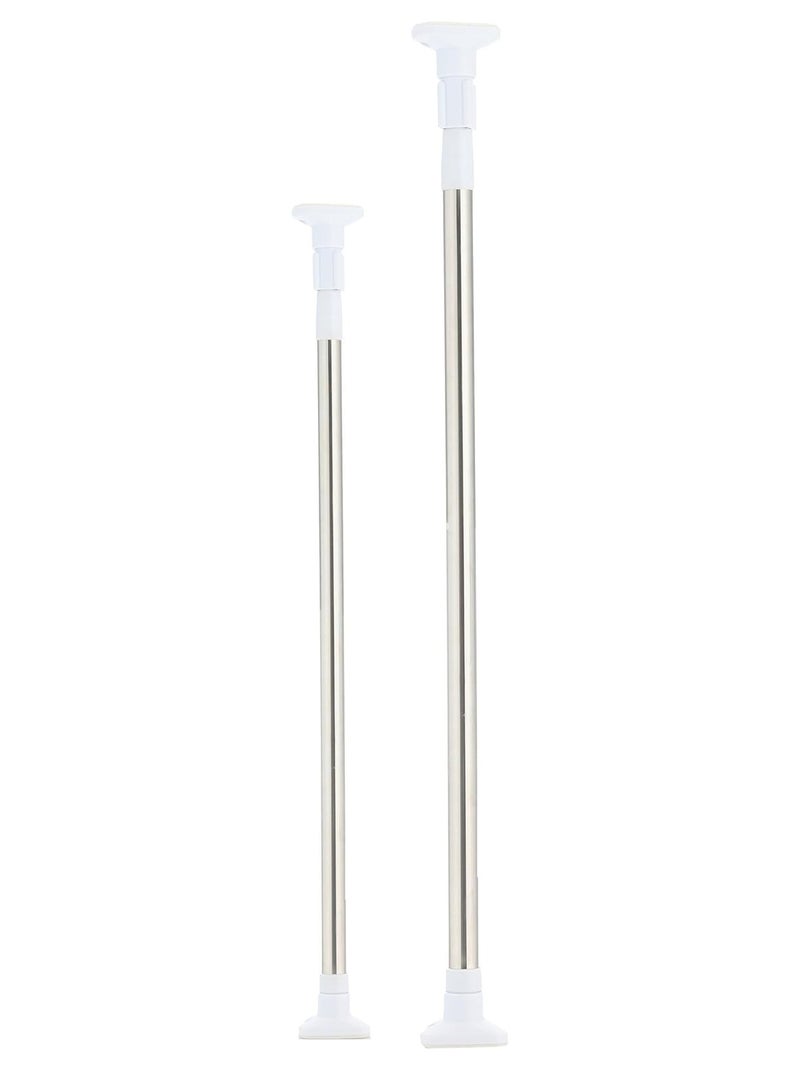 DubaiGallery Stainless steel extendable shower curtain rod  - Image 1