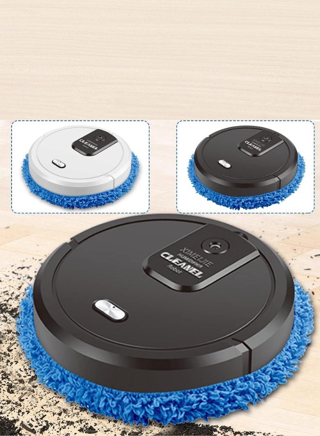 Smart Floor Sweeping Robot with Spray Humidification – Dual Mopping, Compact & Rechargeable  - Image 2