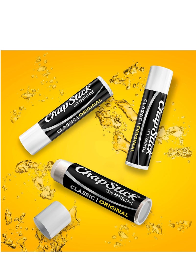 ChapStick Classic Original Lip Balm Tubes, Lip Care - 0.15 Oz (Pack of 12) - Image 4