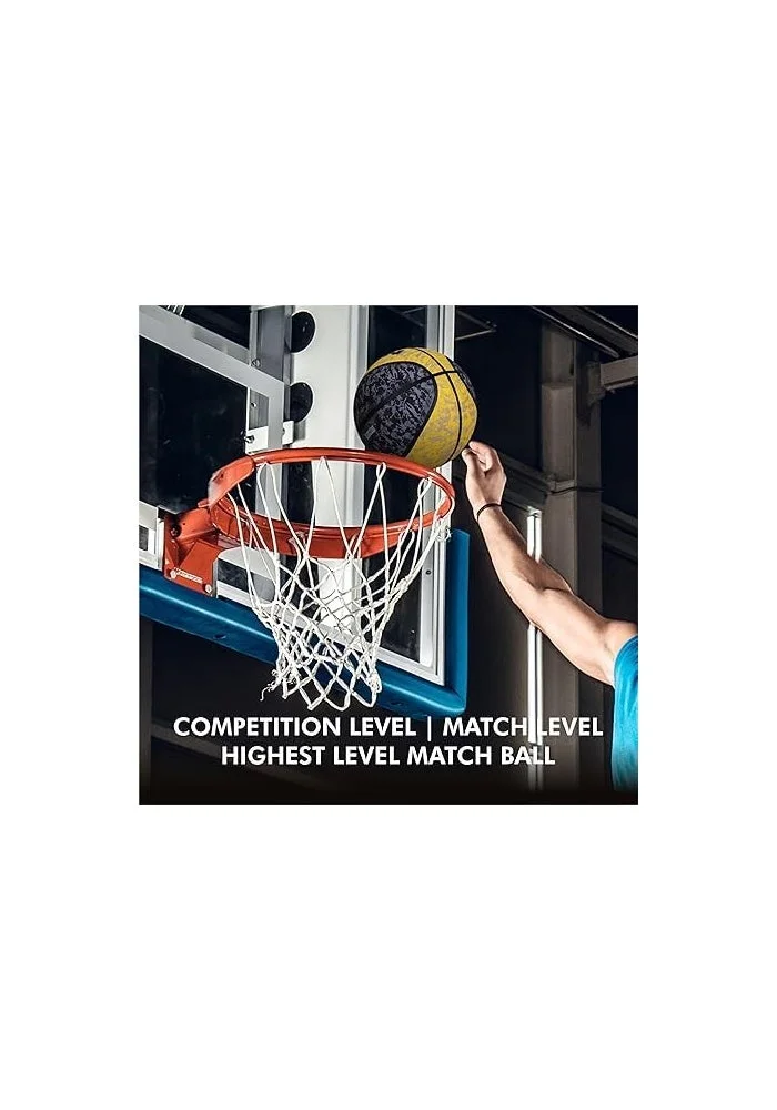 Nivia Nivia Combo Graffiti Rubber Basketball with Pump