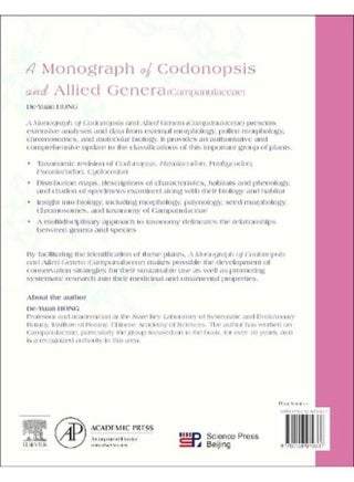 Monograph of Codonopsis and Allied Genera (Campanulaceae) - pzsku/Z936269925A523A8CFA2FZ/45/_/1705918909/b328f47e-de64-4797-bfa5-b4278bc48d24