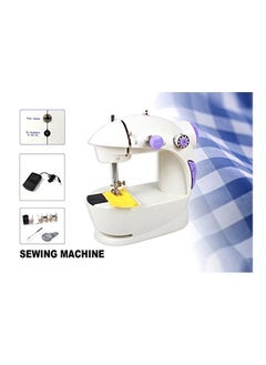 Generic Multifunctional Mini Sewing Machine With Two Speed Control White  - Image 3