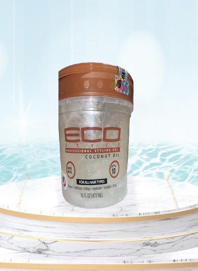 Eco Style Coconut Oil Professional Styling Gel