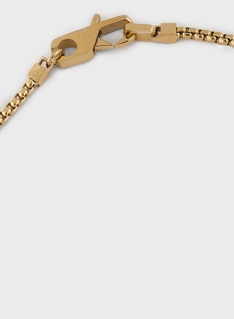 GUESS Long Pendent Detail Necklace