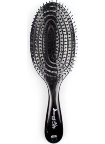 ناسكيتا Pro Three Dimensional Oval Hairbrush-03 Black