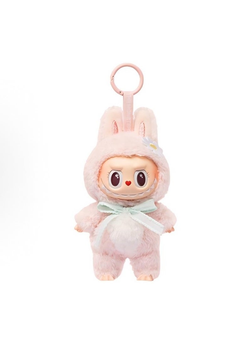 LABUBU LABUBU Doll, Plush Toy Set Vinyl Plush Hanging Card,Blind Box Figures La bubu, Plush Toys for Modern Home Decor, Collectible Toy， Height 17 cm 