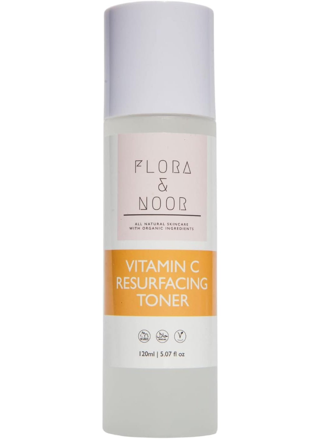Flora & Noor - Flora  Noor Vitamin C Resurfacing Facial Toner Pore Minimizer and AntiAging with Hyaluronic and Glycolic Acid  Vitamin C Resurfacing Facial Toner - Image 1