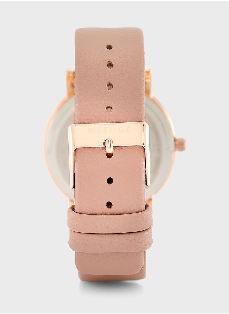 Mestige - Steele Analog Watch - Image 1
