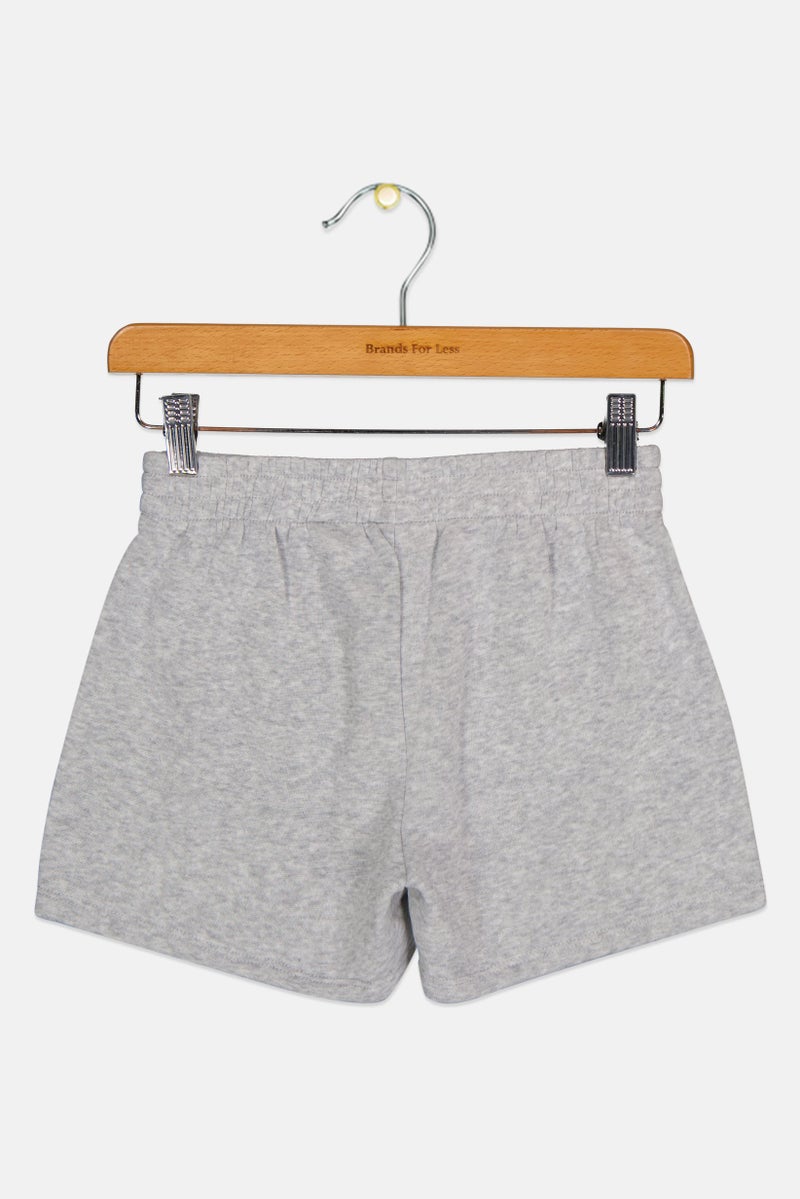 PUMA Kids Boy Brand Logo Outdoor Shorts, Grey - Image 2