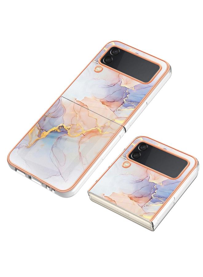 اس-توب جراب لهاتف Samsung Galaxy Z Flip3 5G مطلي بالكهرباء IMD TPU - Image 3