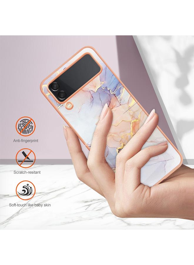 اس-توب جراب لهاتف Samsung Galaxy Z Flip3 5G مطلي بالكهرباء IMD TPU - Image 5