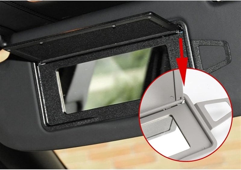 QASULER Car Sun Visor Shield for Mercedes-Benz S Class W221 - Image 3