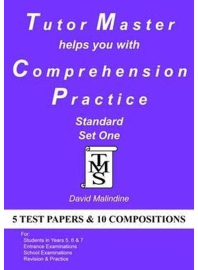 Tutor Master Helps You with Comprehension Practice Standard Set One - Paperback