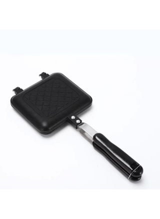 Household Hong Kong-style QQ Egg Cake Machine Plum Blossom Egg Mould Baking Cake Machine Gas-fired Non-stick Double-sided-Specifications:Patterned Sandwich Pan-Size:Black - pzsku/Z93632E64452E38C51179Z/45/_/1742806581/fc7f8de9-7d33-4d39-8010-19a9d0f8ca83