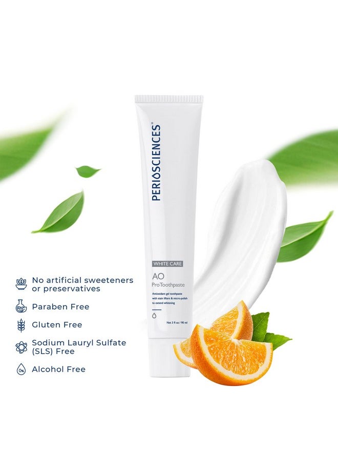 PerioSciences Ao Pro Post Whitening Toothpaste With Nano Hydroxyapatite Remineralizing 3 Fl Oz / 90Ml Pack Of 2  - Image 3