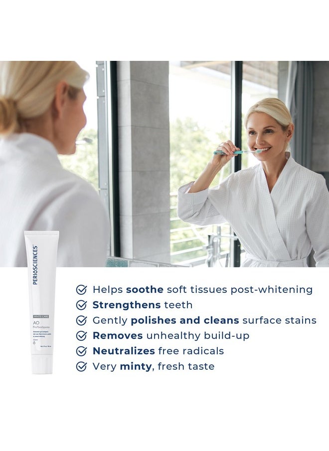 PerioSciences Ao Pro Post Whitening Toothpaste With Nano Hydroxyapatite Remineralizing 3 Fl Oz / 90Ml Pack Of 2  - Image 5