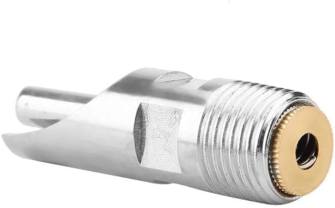 Bethlehem Pig Nipple Drinker Stainless Steel Water Nipple sow Pack of 10 with Brass Attached Pig Swine Sow Livestock Waterer Drinker Nipple Automatic Water Drinking - Image 1