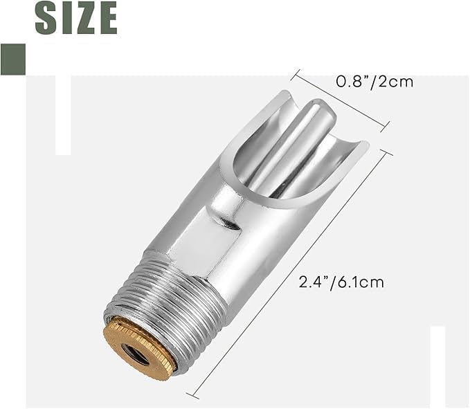 Bethlehem Pig Nipple Drinker Stainless Steel Water Nipple sow Pack of 10 with Brass Attached Pig Swine Sow Livestock Waterer Drinker Nipple Automatic Water Drinking - Image 3