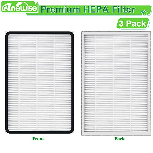 Anewise 3 Packs 86889 HEPA Media Filter Replacement for Kenmore EF-1, 86889, 20-86889, 40324, 53295 Canister and Upright Vacuum Cleaner, for Panasonic Part MC-V199H - Image 5
