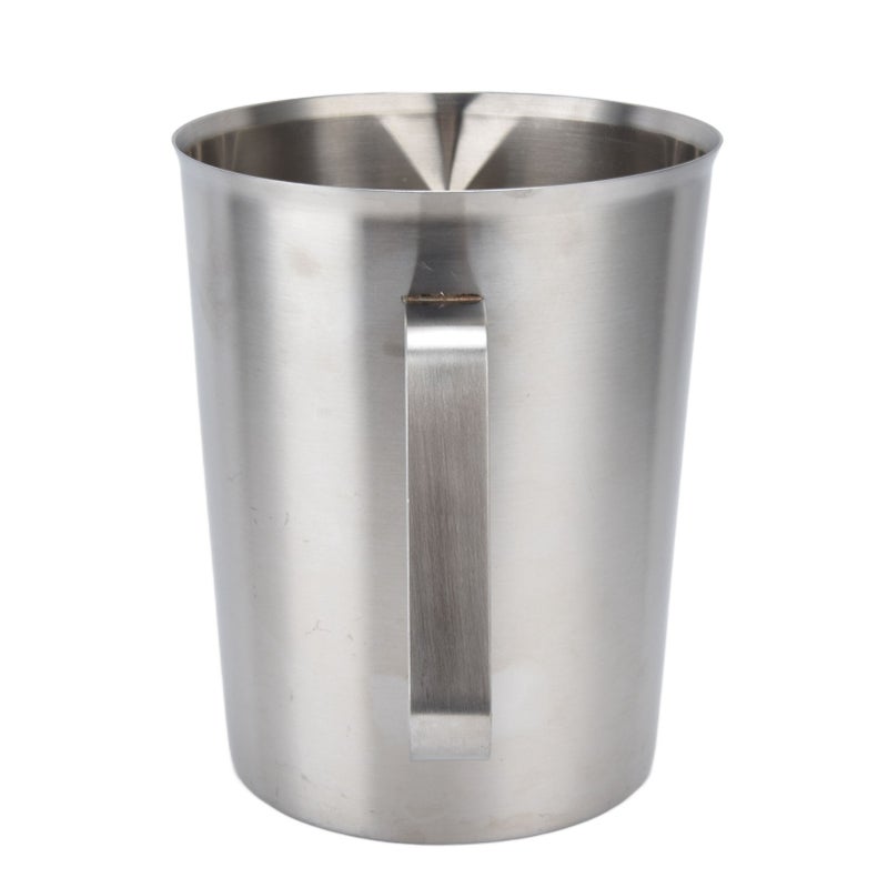 Measuring Cup 304 Stainless Steel CorrosionResistant Coffee Milk Frothing Cup with Scale for Home Coffee Shop(1500ML ) - Image 1