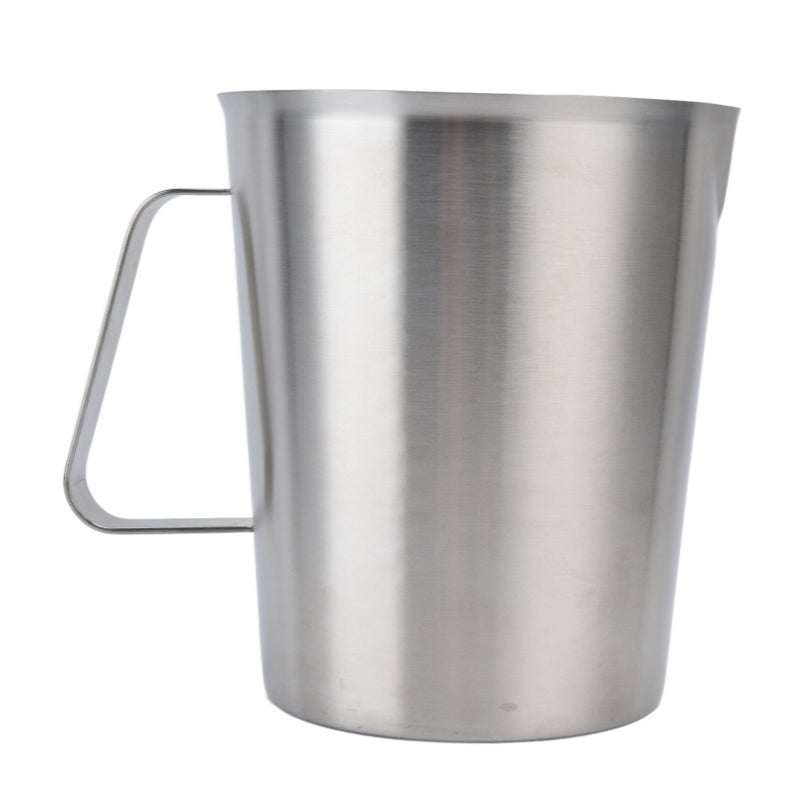 Measuring Cup 304 Stainless Steel CorrosionResistant Coffee Milk Frothing Cup with Scale for Home Coffee Shop(1500ML ) - Image 4