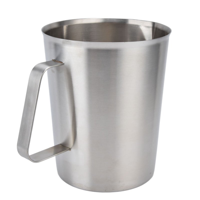 Measuring Cup 304 Stainless Steel CorrosionResistant Coffee Milk Frothing Cup with Scale for Home Coffee Shop(1500ML ) - Image 3