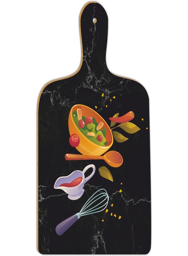 ATTRACTSO Delicious Food Printed on Wooden Wall Hanging for Kitchen Wall Decor (4pcs) (8.5inchX5inch)_ut3 - Image 3