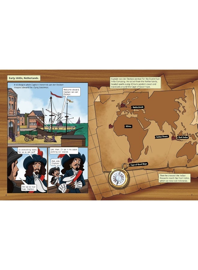 The Voyage of the Flying Dutchman: A Ghostly Graphic - Image 1