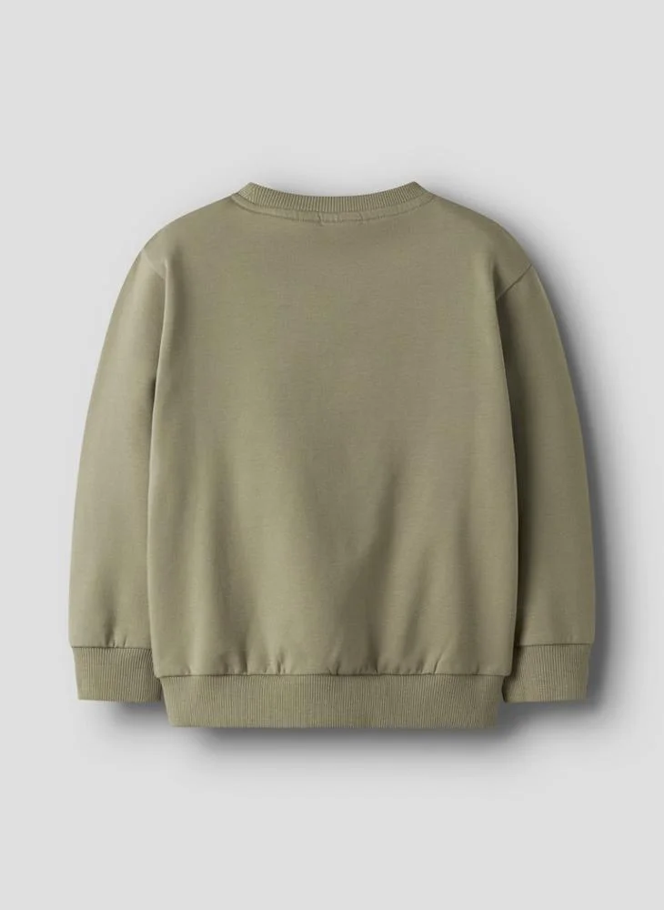 NAME IT Kids Graphic Crew Neck Sweatshirt