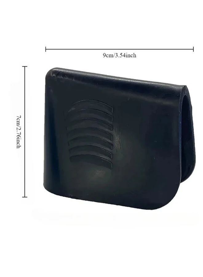 Professional Caulking Finisher Tool 3pcs Black Smooth Tile Grout Scraper Easy Clean Edge - Image 4