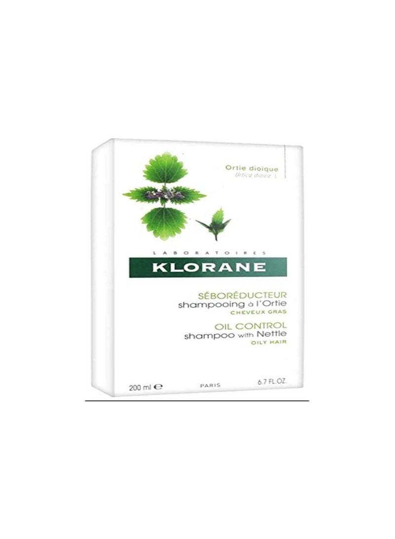 Klorane Shampoo With Nettle 200ml - Image 2