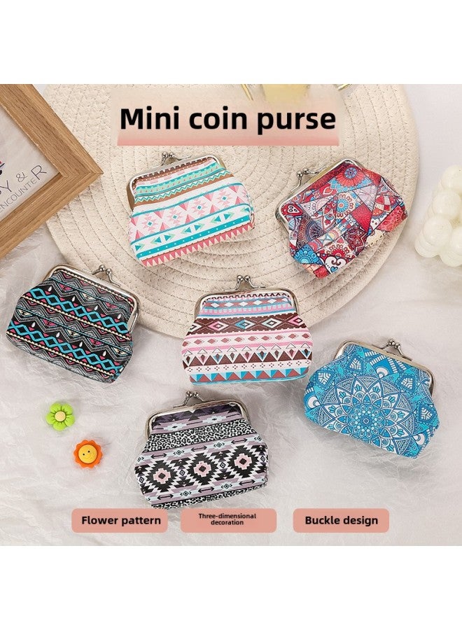 محفظة نسائية للعملات المعدنية بإبزيم حافظة مفاتيح للفتيات حقيبة عملات معدنية للأطفال حقيبة تخزين هدية ذات مناظر طبيعية خلابة حصريًا - اللون: 3004-4 Lightning Unicorn - Image 5