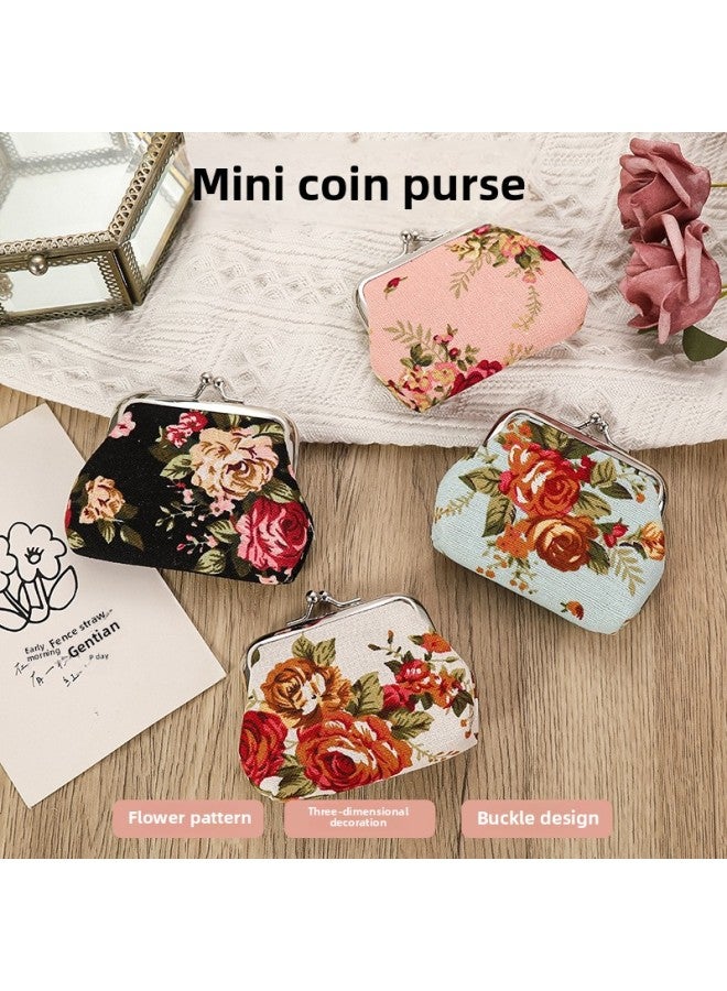 محفظة نسائية للعملات المعدنية بإبزيم حافظة مفاتيح للفتيات حقيبة عملات معدنية للأطفال حقيبة تخزين هدية ذات مناظر طبيعية خلابة حصريًا - اللون: 3004-4 Lightning Unicorn - Image 4