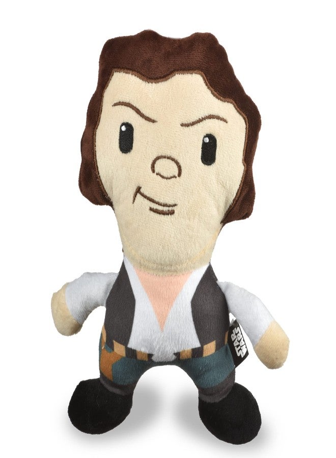 STAR WARS 9" Han Solo Plush Squeaker Toy | 9” Han Solo Plush Squeaker Pet Toy | STAR WARS Toy for Dogs Han Solo Stuffed Animal 6 inch | Dog Chew Toy 9 Inch,FF19166 - Image 1