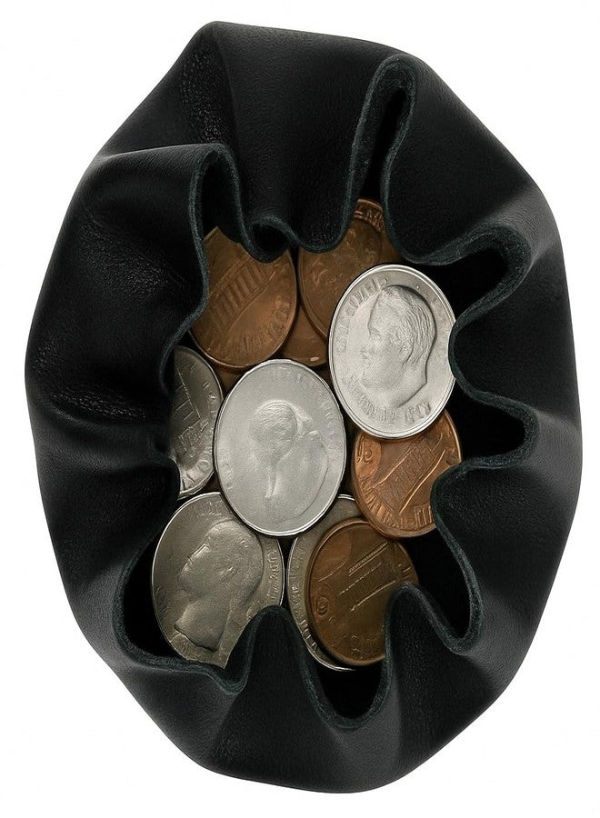 Marshal Leather Squeeze Coin Pouch Coin Purse by Marshal - Image 2