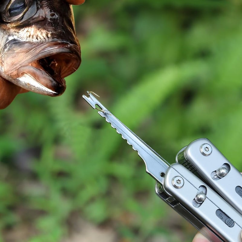 Roxon FT03 Build Your Own Multitool Accessory for Flex Multitool (Flat File, Fish Hook Remover & Scaler, Hook Sharpener Adjuster, Bicycle Spoke Wrench) Good for Fishing & Camping - Image 5