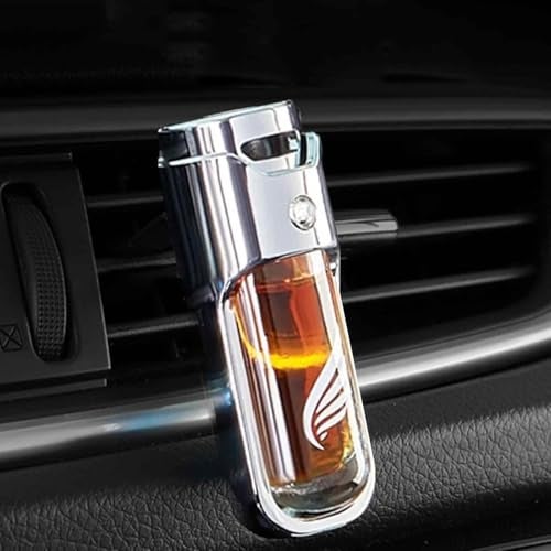KRIDARSH Car Air Freshener perfume AC Vent clip Diffuser Long Lasting Fragrance Portable bottle Car Aromatherapy Diffuser Air Fresheners perfume (Gardenia) for all car - Image 2