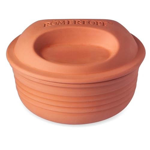 Romertopf 15005 Clay Roaster | Non-Stick Dutch Oven | Healthy Pot Cooking | Clay Baker | Versatile Cooking Vessel - 2.1 Quarts (2 Liters) 2-4 People - Image 1
