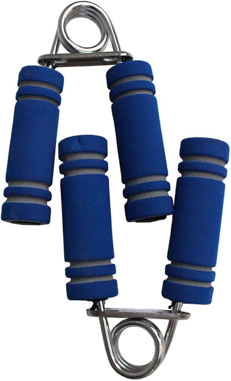 Fitness Hand Grip , Blue And Gray