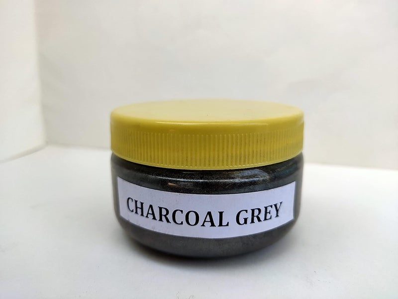 KEDIA MINERALS Kedia Minerals Charcoal Grey Mica Pigment for Candle Making Resin Jewellery Epoxy Resin Plastidip 30 gm  - Image 2