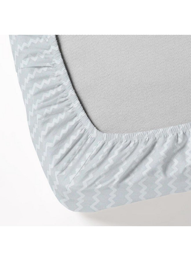 RD TREND Presents Luxurious Glace Cotton Super Soft 210 TC 360° Elastic Fitted Bedsheet King Size (78X72X8 Inch) with 2 Pillow Covers, Color -Light Grey, Pattern-Solid - Image 3