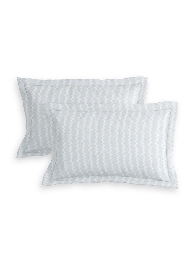 RD TREND Presents Luxurious Glace Cotton Super Soft 210 TC 360° Elastic Fitted Bedsheet King Size (78X72X8 Inch) with 2 Pillow Covers, Color -Light Grey, Pattern-Solid - Image 5