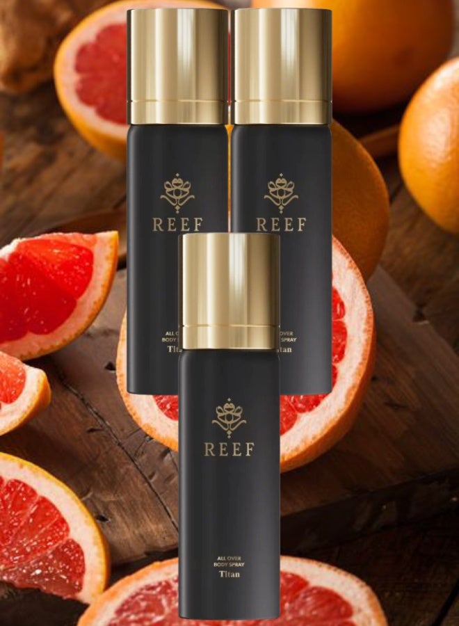 ريف 3 قطع بخاخ جسم تايتن 125مل - Image 1