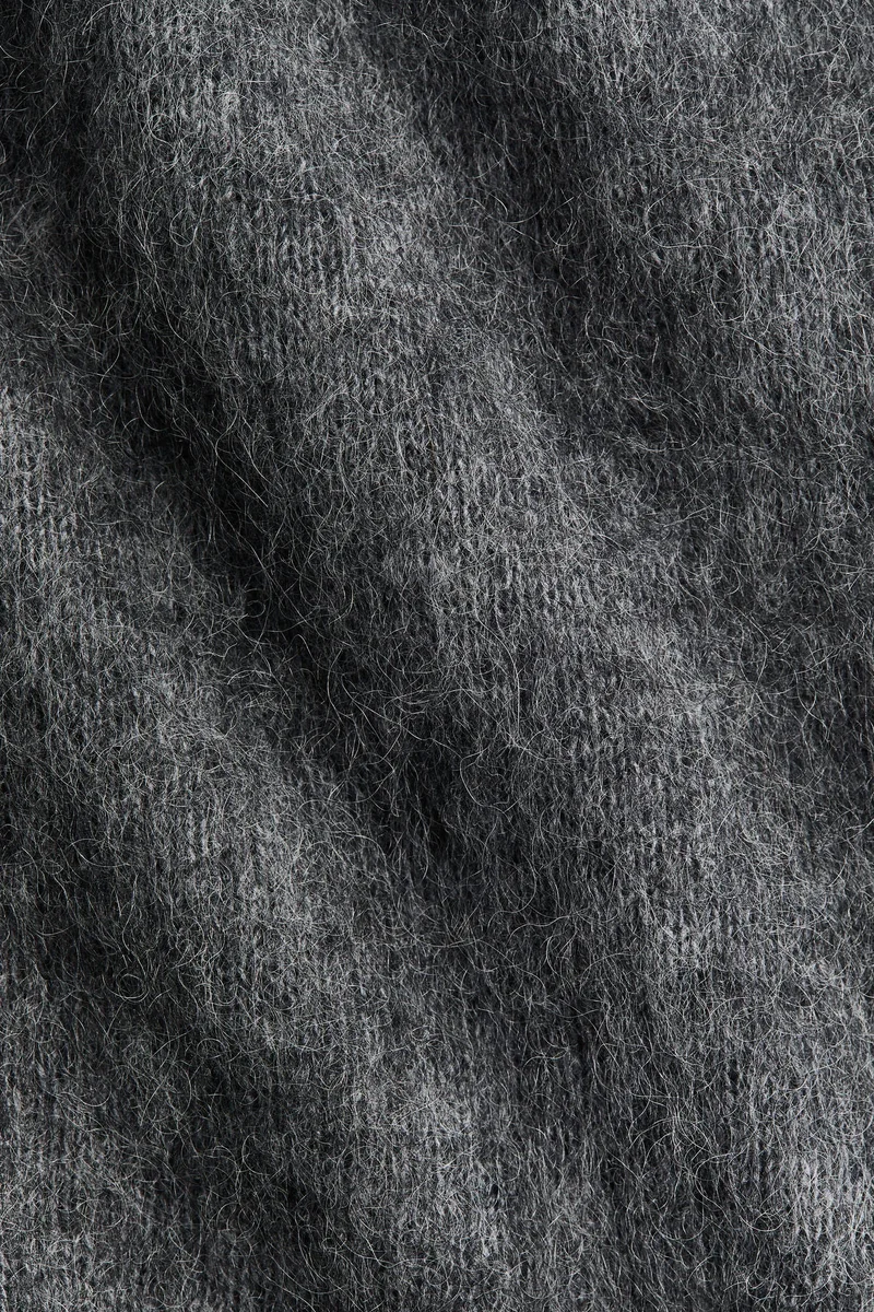 H&M  Open-back mohair-blend dress for Women | Best Price UAE