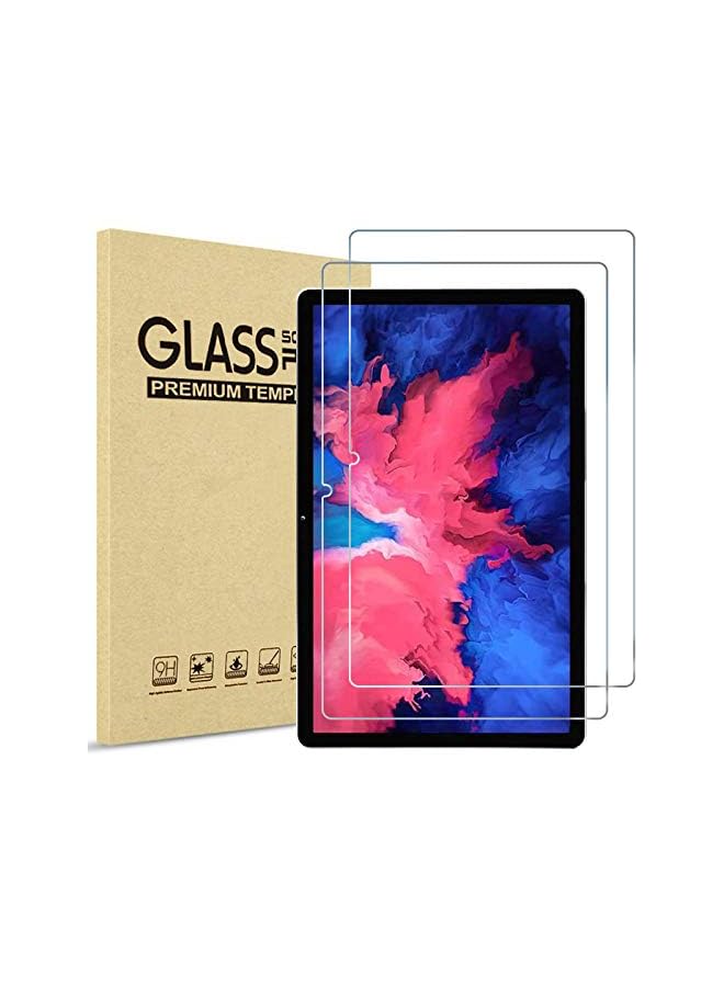 Procases [2 Pack] Screen Protector for Lenovo Tab P11 Plus 2021 (TB-J616F TB-J616X) & Tab P11 11 inch 2020 (TB-J606F TB-J606X), Tempered Glass Screen Film Guard for Tab P11 Plus & Tab P11 11” Tablet - Image 2