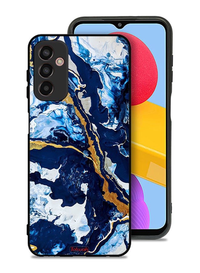 Tolwak Samsung Galaxy M23 Protective Case Cover Glitch Texture Art - Image 1