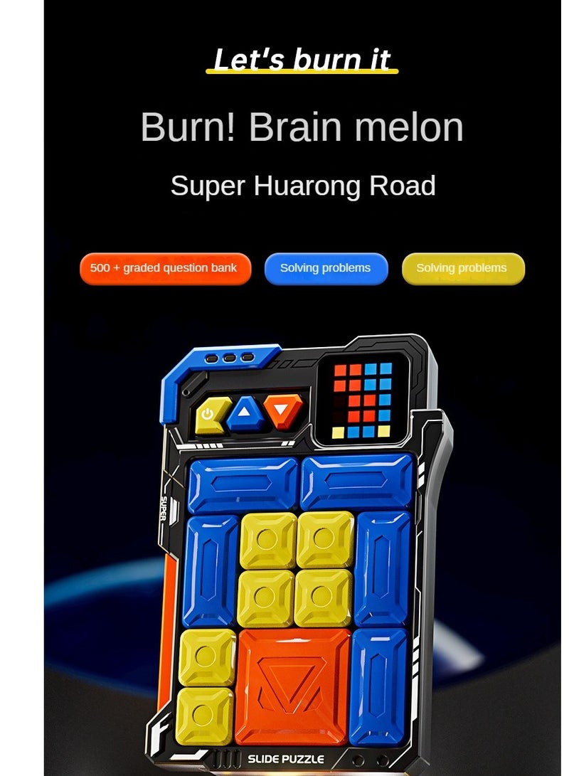 general Super Slide Puzzle Game, Magnetic electronic puzzle Building Blocks，Brain Game with 500+ Levels, Challenge Game Puzzle，Puzzle stress reduction，Handheld Game Console - Image 2