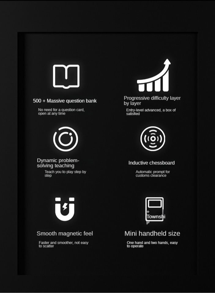 general Super Slide Puzzle Game, Magnetic electronic puzzle Building Blocks，Brain Game with 500+ Levels, Challenge Game Puzzle，Puzzle stress reduction，Handheld Game Console - Image 4